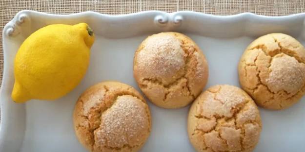 Limonlu Şeker Kurabiye