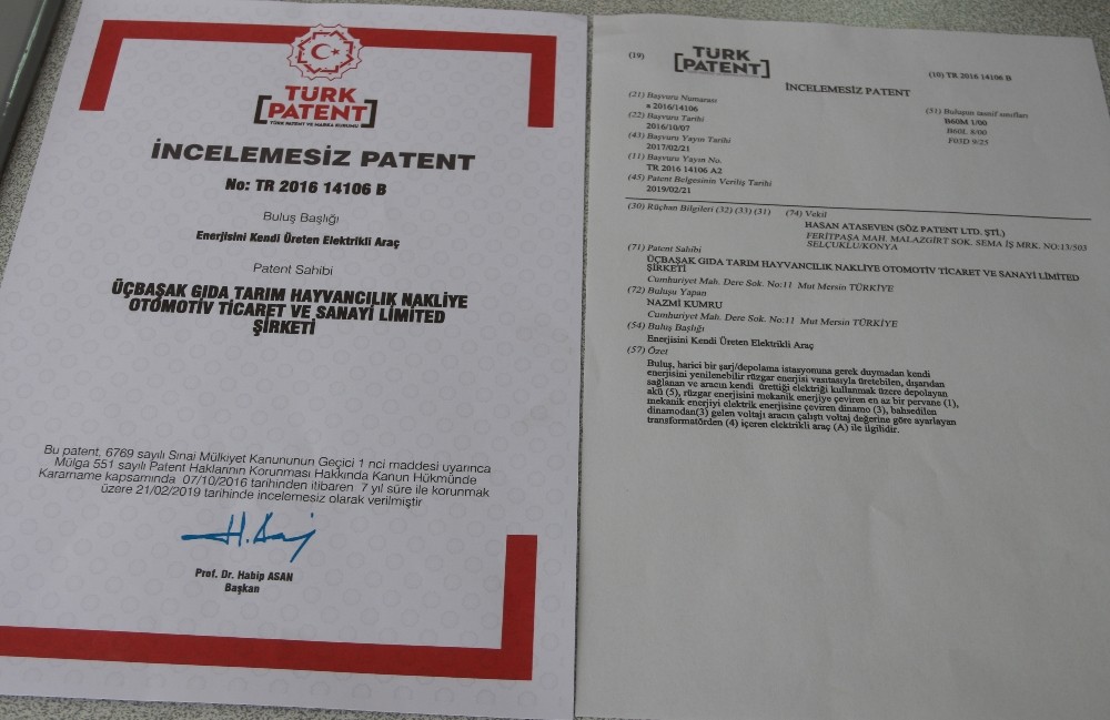 Lise mezunu öğrenciden kendi elektriğini üreten ve depolayan buluş 