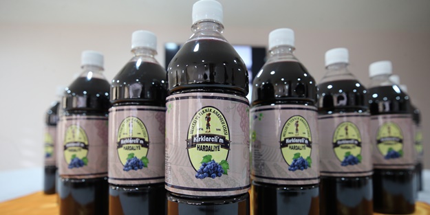 Lise öğrencileri üretti! Coğrafi işaretli hardaliye içeceği tanıtıldı