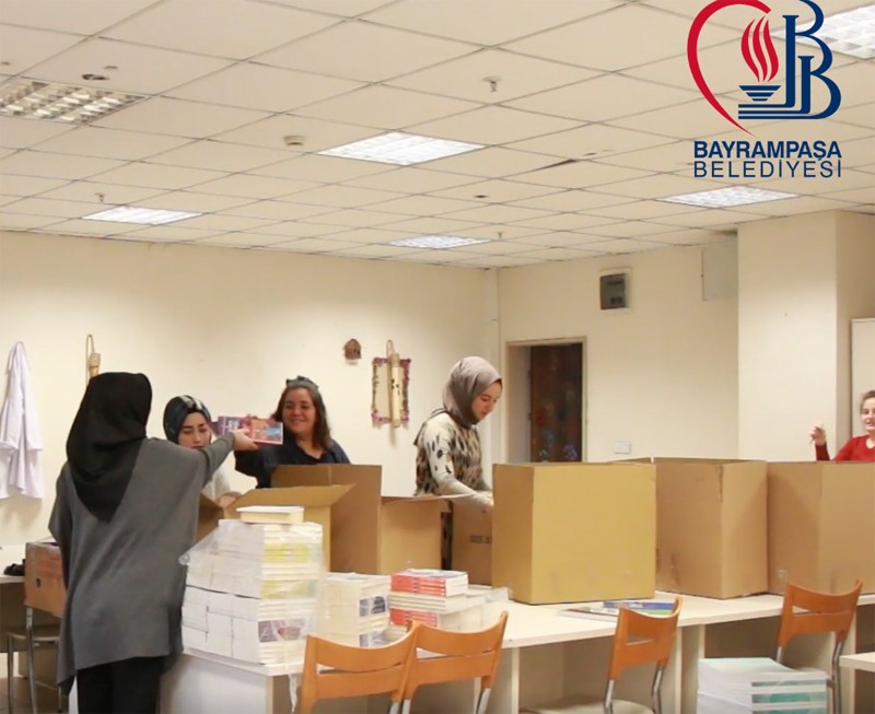 Lise öğrencisi Müjdenur’un mektubuna 2 bin kitapla cevap 