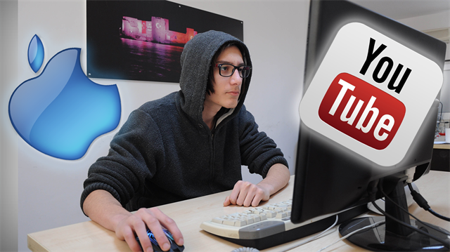 Mersin'li genç YouTube ve Apple'da açık buldu