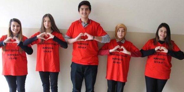 Liseli gençlerden anlamlı proje