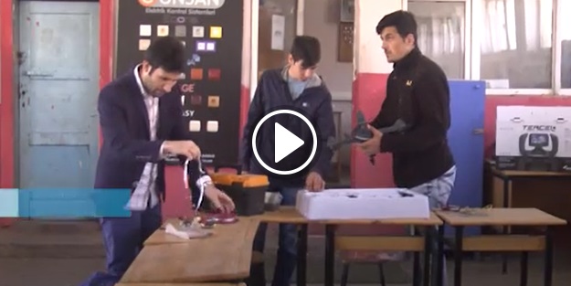 Liseli gençlerden muhteşem icat