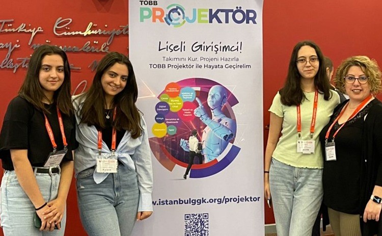 Liseli gençlerin projeleri TOBB projektör ile hayata geçiyor