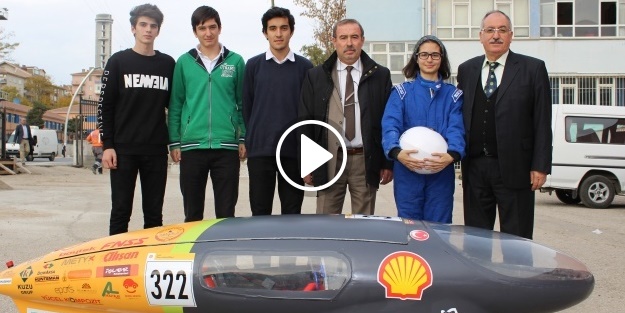 Liselilerden 'Lityum Batarya'lı araba