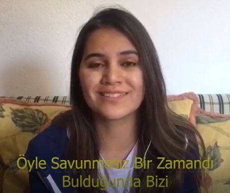 Lisesi öğrencilerinden ‘’Evde kal’’ çağrısına klipli destek 