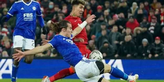 Liverpool, Leicester City'yi eledi