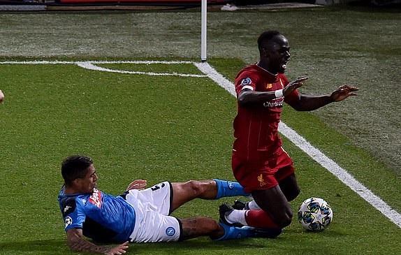 Liverpool Napoli maçı kaç kaç bitti?
