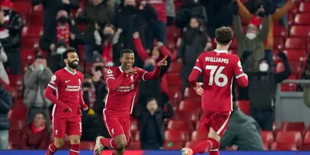 Liverpool Wolverhampton'ı farklı geçti