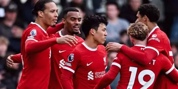 Liverpool zirveye bilendi