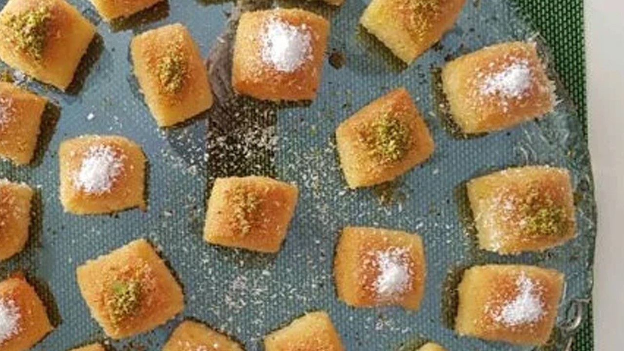 Lokmalık İrmik Tatlısı: Tek Lokmalık Kurabiye (Tam Ölçülü)! Bu yöntemi çok az kişi biliyor