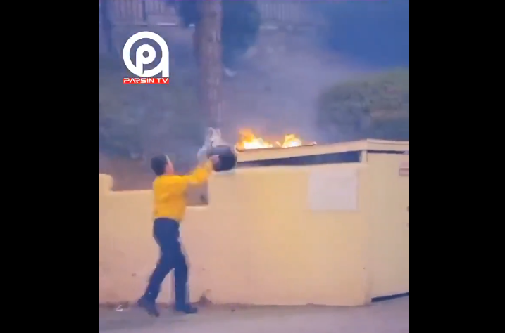 Los Angeles’taki yangınlara şaşırtan müdahale! İtfaiyenin küçük su çantaları sosyal medyada gündem oldu