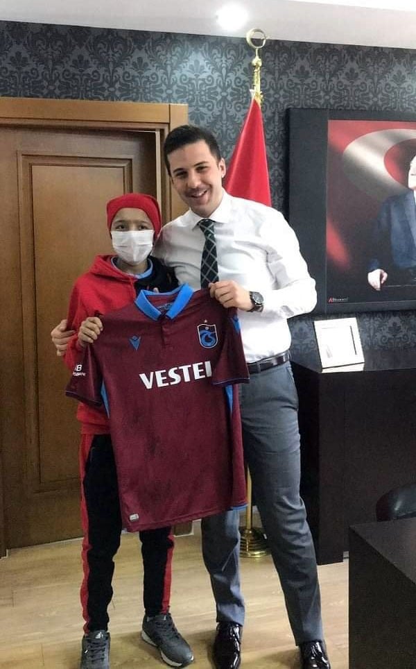 Lösemi hastası gencin hayali gerçekleşti 