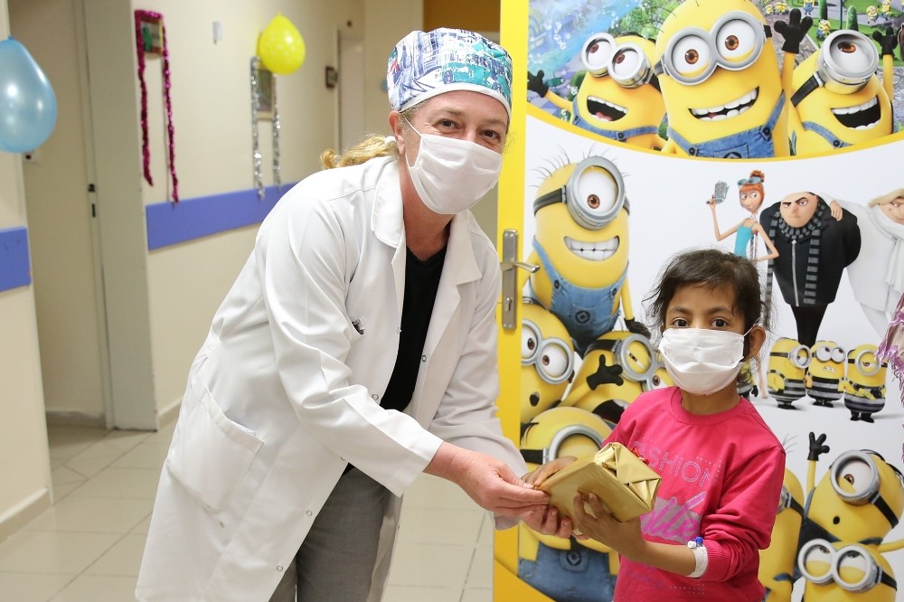 Lösemili çocukları unutmadılar 