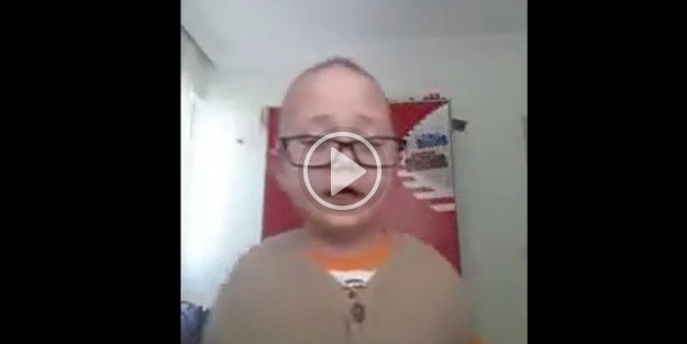 Lösemili çocuktan duygu dolu mesaj