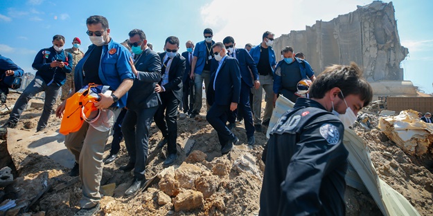 Lübnan sokakları Erdoğan sloganlarıyla inledi: Canımız kanımız sana feda
