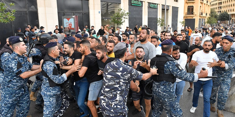 Lübnan’da LGBT eylemine ‘DUR’ diyenlere polis müdahalesi