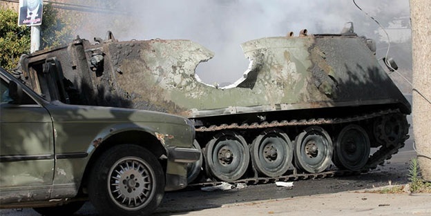 Lübnan'da orduya ait merkeze saldırı