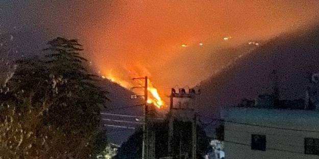 Lübnan'da orman yangınına ordu müdahalesi!