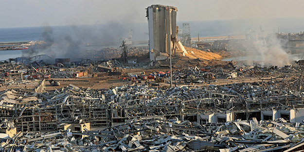 Lübnan’daki patlamayla ilgili Mişel Avn'dan açıklama: Roket, bomba ya da...
