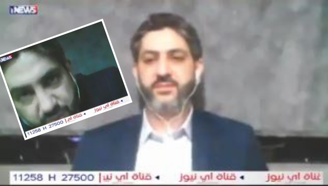 Lübnanlı gazeteci canlı yayında İsrail bombardımanına yakalandı!