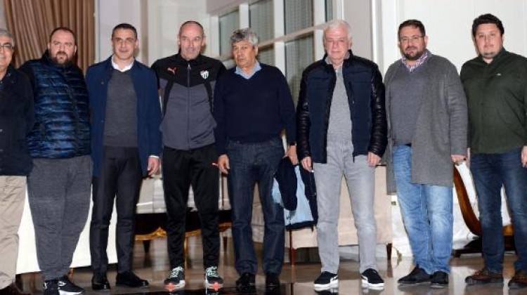 Lucescu, Bursaspor kampını ziyaret etti