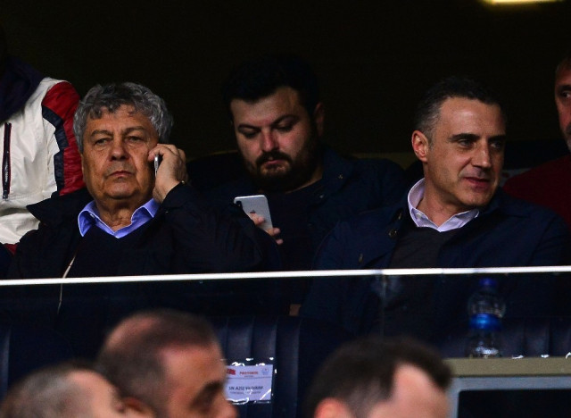 Lucescu, Kadıköy tribünlerinde