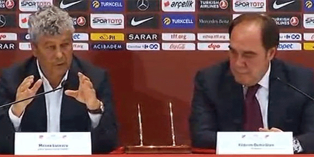 Lucescu'nun imza töreninde gerilimi tırmandıran soru