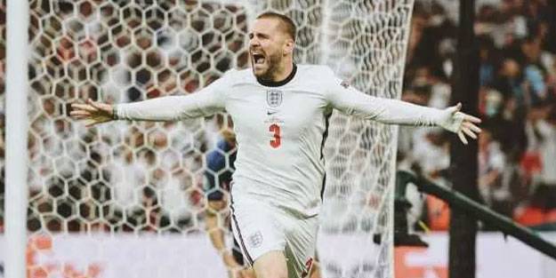 Luke Shaw Euro 2020'de tarih yazdı