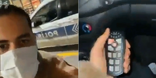 Lüks araçta karpuz satmıştı! Polis aracındaki görüntüleri sonrası harekete geçildi