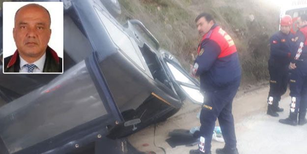 Lüks cip devrildi, hastaneye kaldırılan sürücü kurtarılamadı