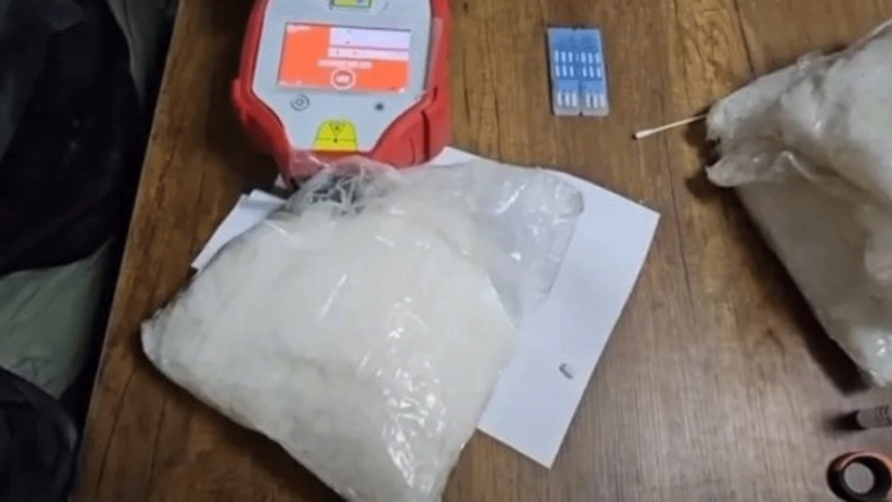 Lüks otomobilden çıktı: Tam 60 kilogram!