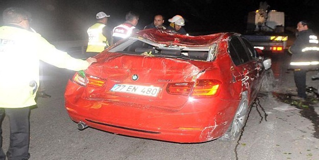 Lüks otomobilini bunun için uçurumdan attı