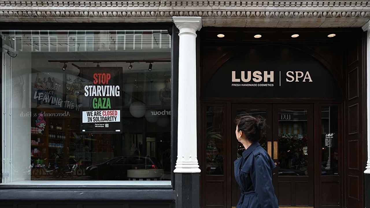 Lush, Gazze'yle dayanışma için mağazalarını bir gün kapattı