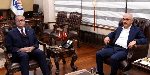 Lütfi Elvan, Ali İhsan Su'yu ziyaret etti