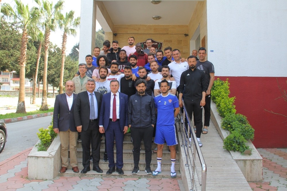 Lütfü Savaş’tan Hatayspor’a ziyaret 