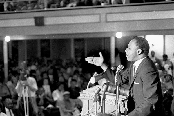 ''Luther King yaptı şimdi sıra bizde''