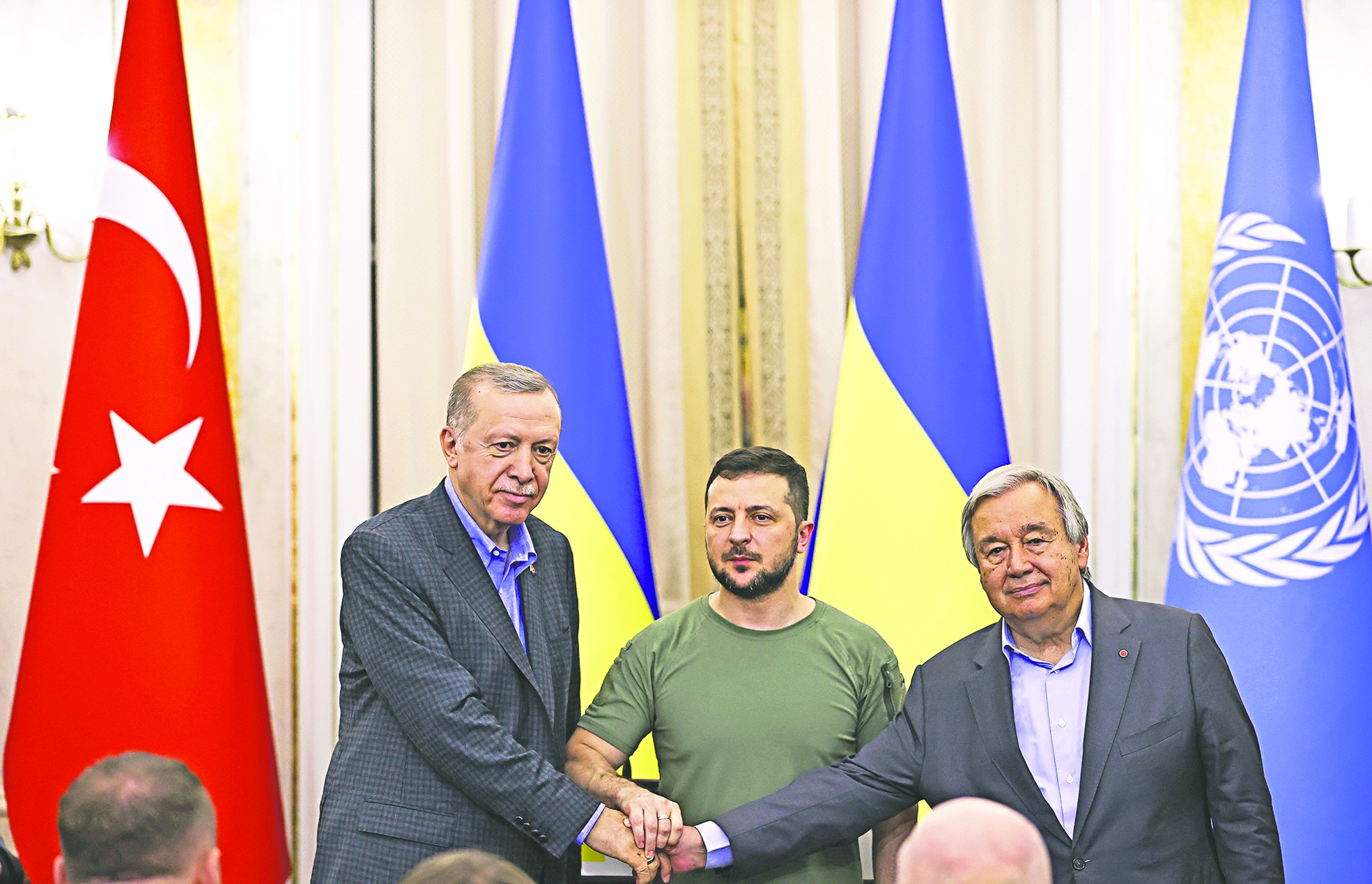 Lviv'de 'barış' adımı