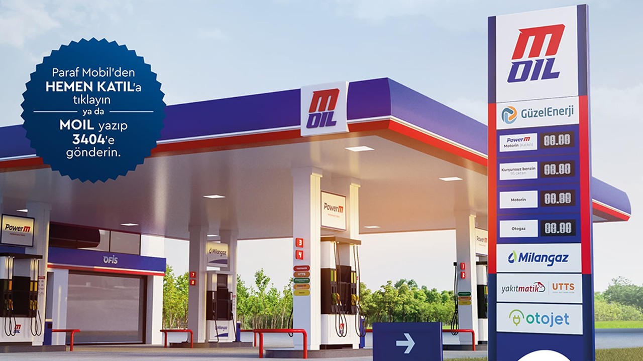 M Oil’den Paraf’a özel sürpriz! 400 TL hediyenizi alın