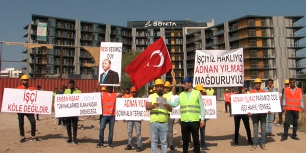 Maaşlarını alamayan işçiler Erdoğan'a seslendi