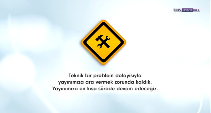 Maç başladı ama görüntü gelmedi! Büyük tepki...