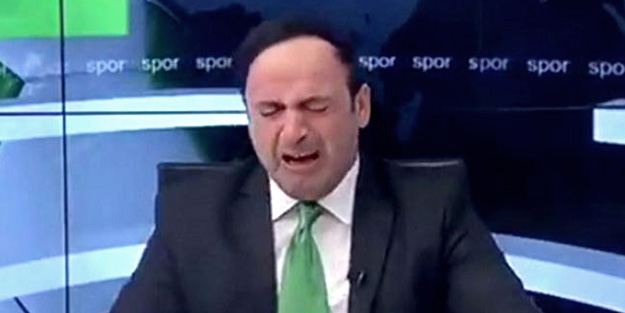 Biten maç sonrası Konyalı spiker gözyaşlarını tutamadı