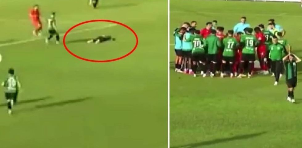 Maç sırasında kendini yere bırakan futbolcu bir daha kalkamadı! Yeşil sahalarda korkunç ölüm! Ünlü futbolcu hayatını kaybetti