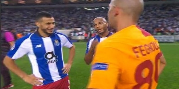 Belhanda'nın maç sonu gülme görüntüsü Galatasaray taraftarlarını çıldırttı!