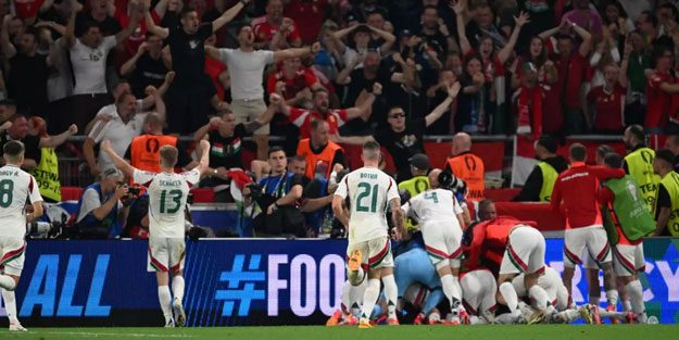 Macaristan'dan 90+10'da İskoçya'yı yıktı