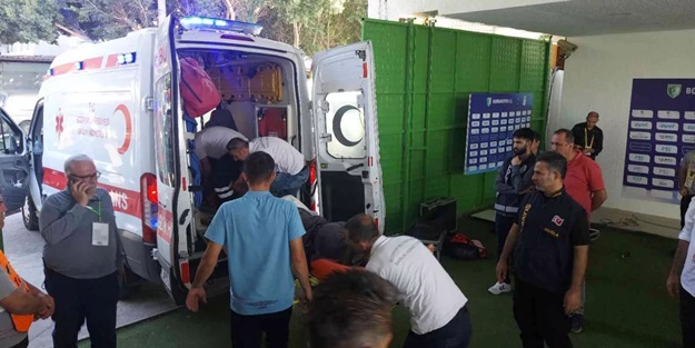 Maçın ardından yere yığıldı! Dili boğazına kaçtı