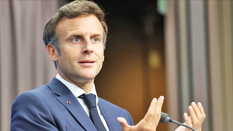 Macron, Filistin'e yardımlar konusunda AB'den ayrıştı