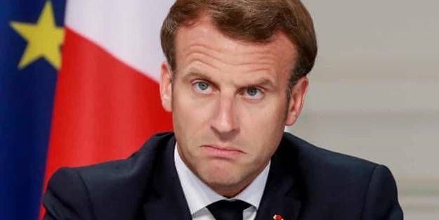 Macron rezil kepaze oldu: Hangi yüzle geldin!
