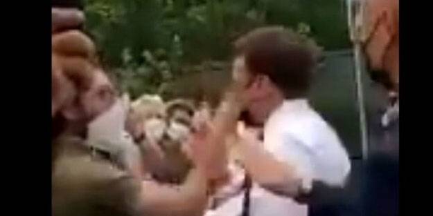 Macron tokat mı yedi? Son dakika haberi: Fransa Cumhurbaşkanı Macron saldırıya mı uğradı?