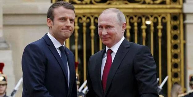 Macron Ukrayna'yı sattı